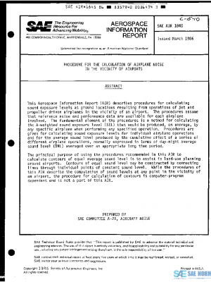SAE AIR1845 PDF