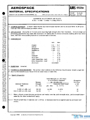 SAE AMS4028B PDF