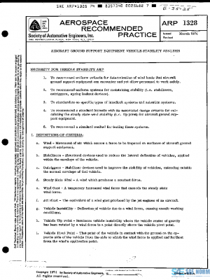 SAE ARP1328 PDF