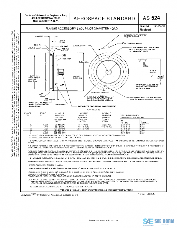 SAE AS524 PDF