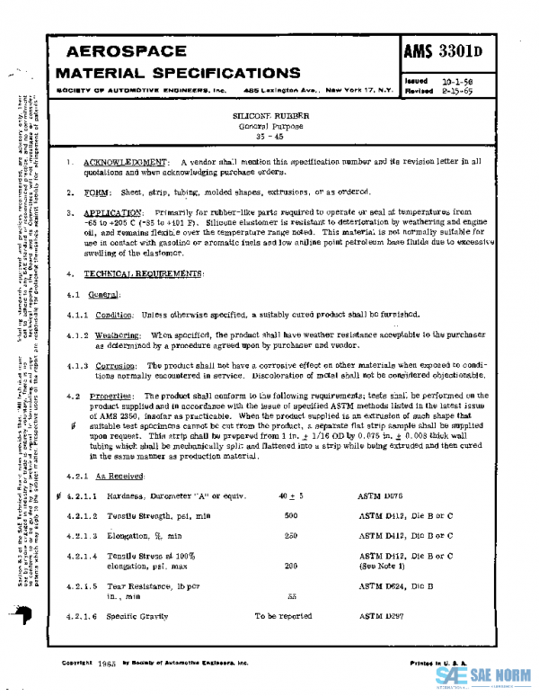 SAE AMS3301D PDF