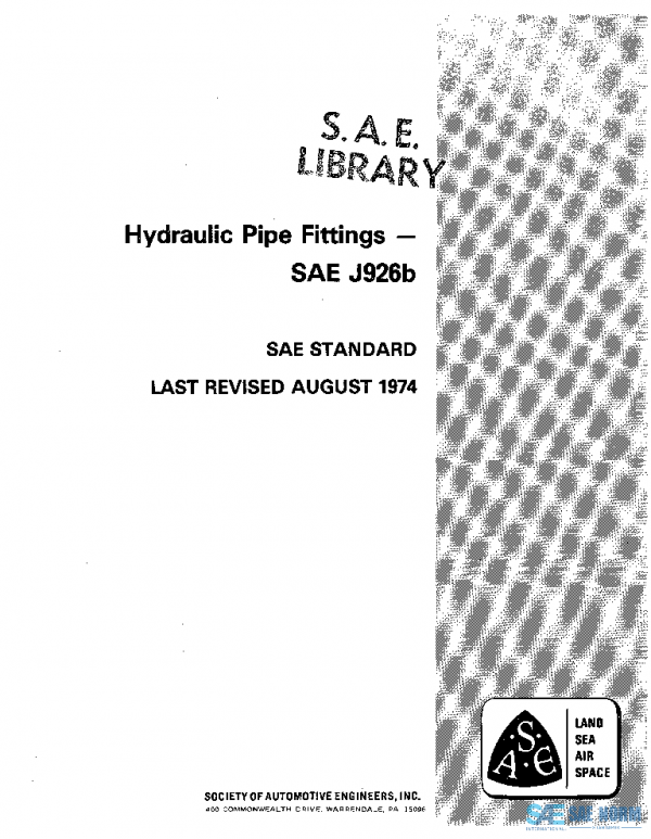 SAE J926B_197408 PDF SAE J926B_197408 PDF