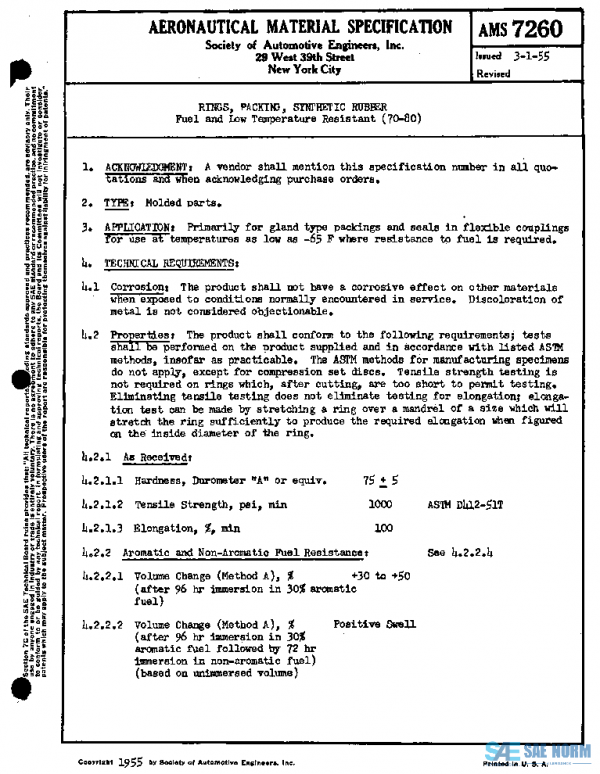 SAE AMS7260 PDF SAE AMS7260 PDF