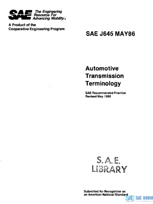 SAE J645_198605 PDF