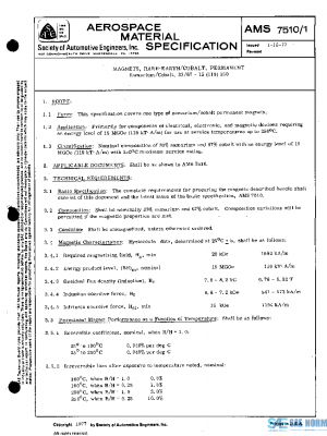 SAE AMS7510/1 PDF