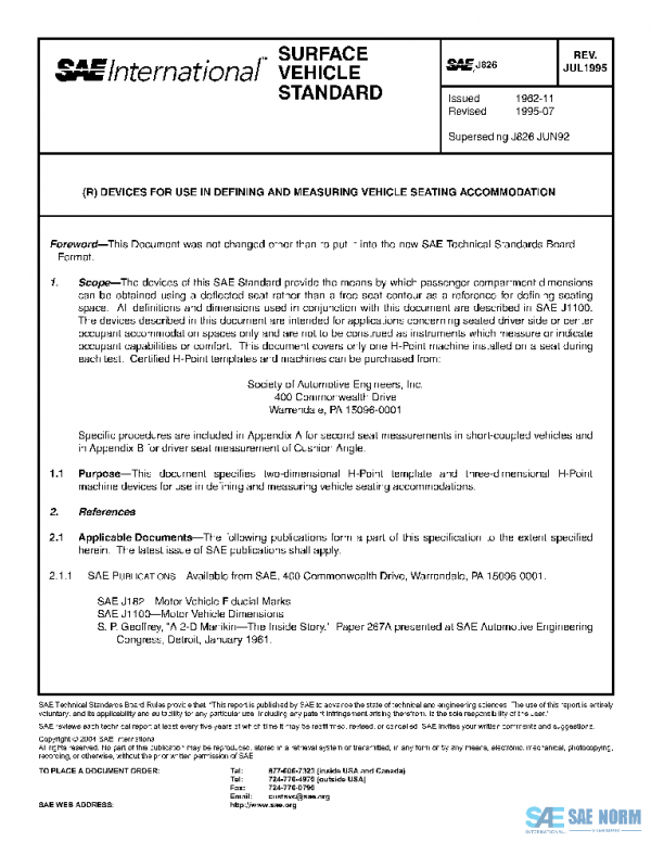 SAE J826_199507 PDF