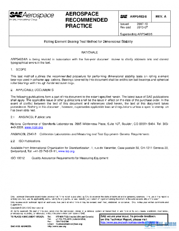 SAE ARP5483/6A PDF SAE ARP5483/6A PDF