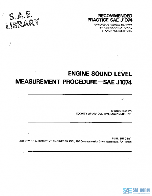 SAE J1074_197407 PDF