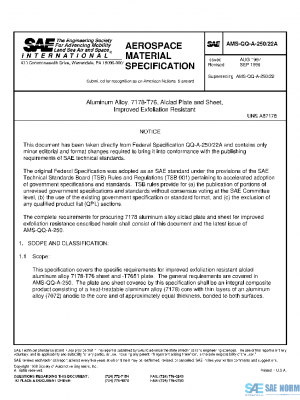 SAE AMSQQA250/22A PDF