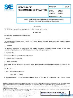 SAE ARP1051C PDF