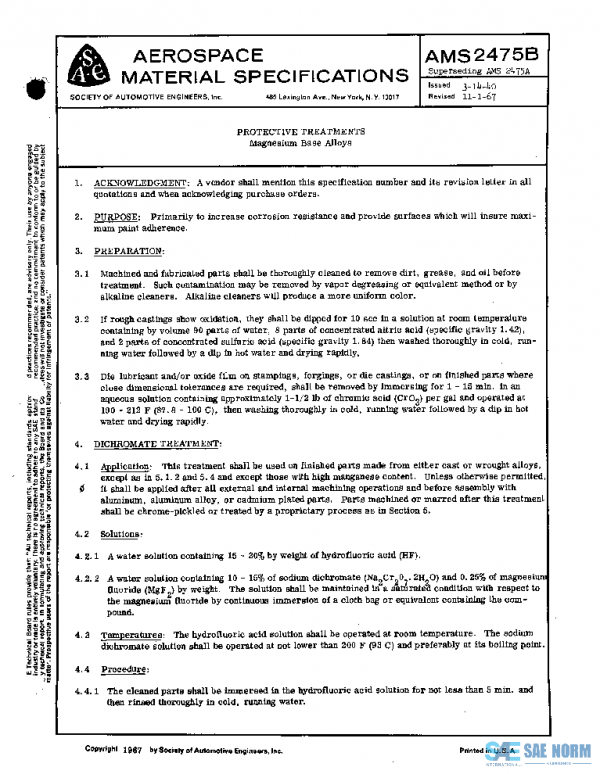 SAE AMS2475B PDF SAE AMS2475B PDF