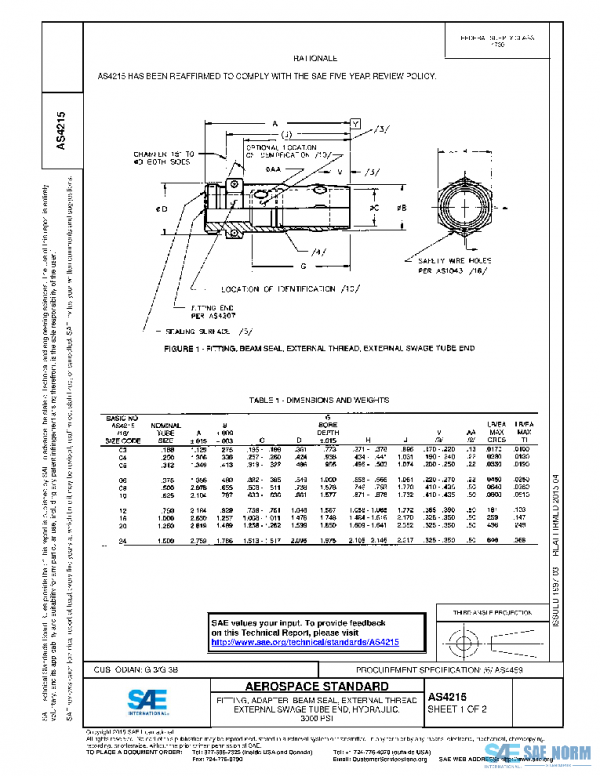 SAE AS4215 PDF