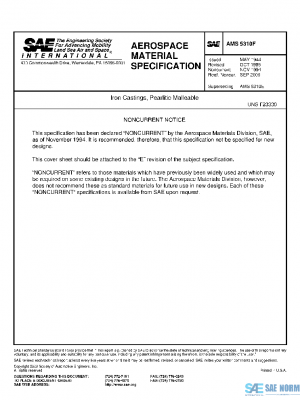 SAE AMS5310F PDF