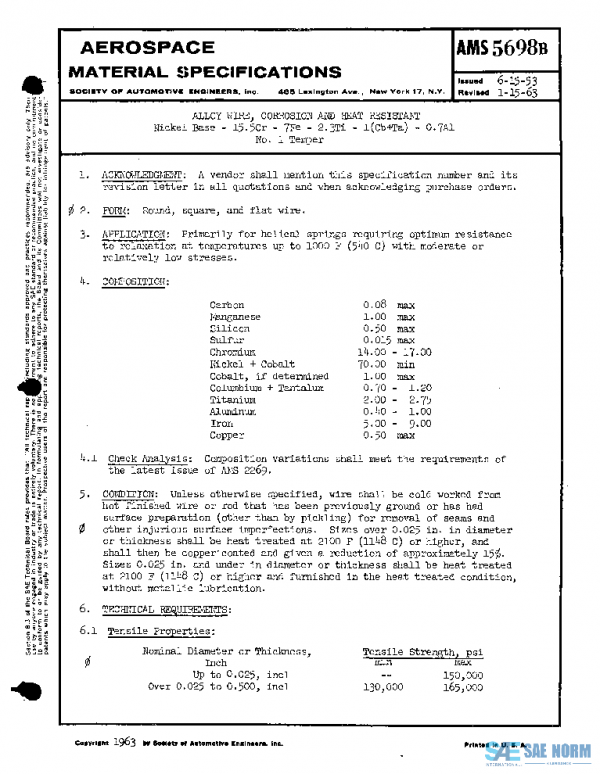 SAE AMS5698B PDF