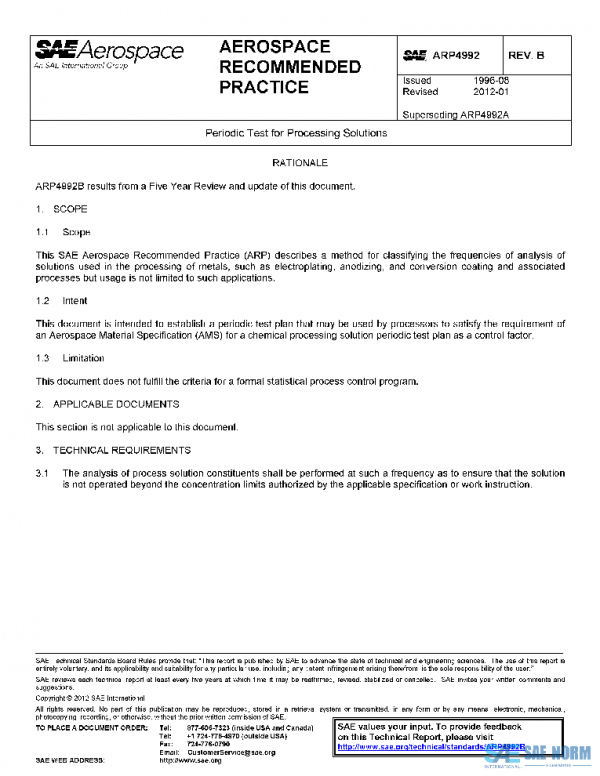 SAE ARP4992B PDF
