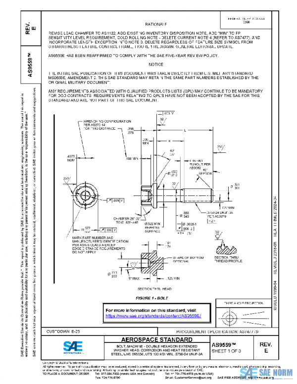 SAE AS9559E PDF