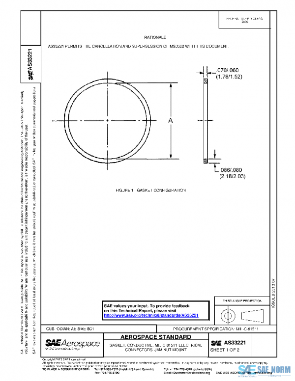 SAE AS33221 PDF