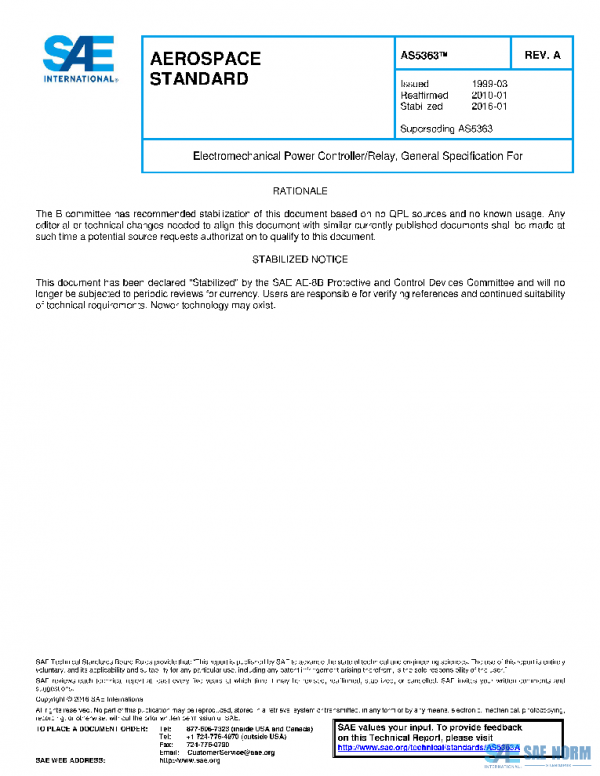 SAE AS5363A PDF