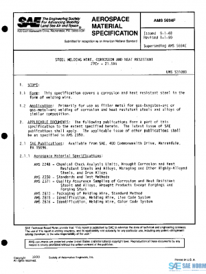 SAE AMS5694F PDF