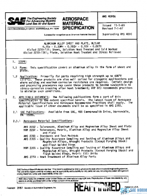 SAE AMS4095A PDF