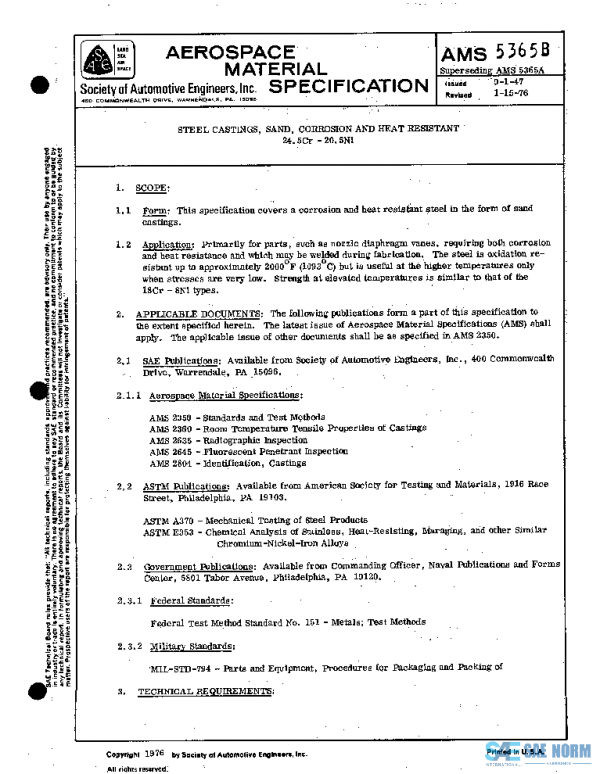 SAE AMS5365B PDF