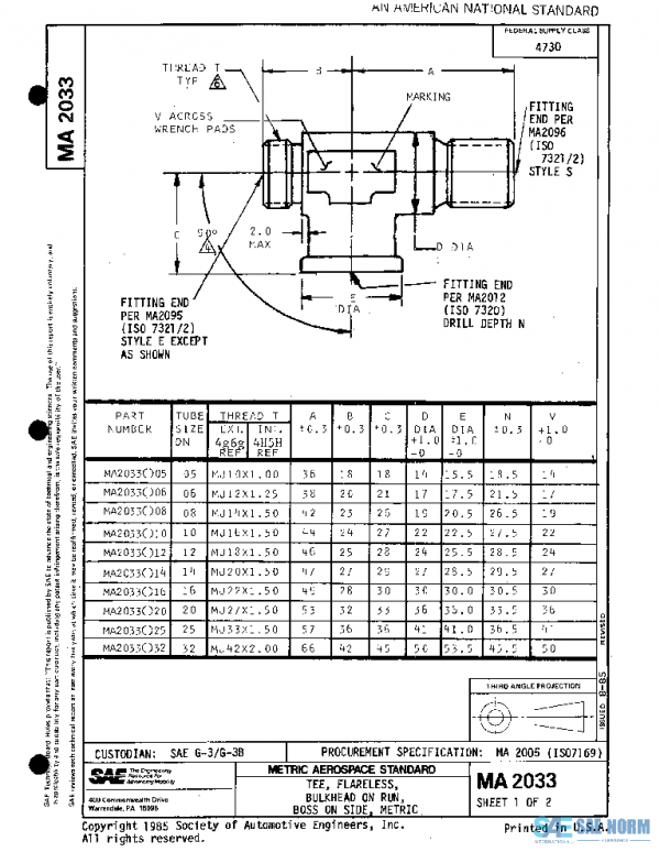 SAE MA2033 PDF