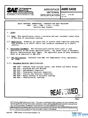 SAE AMS5408 PDF