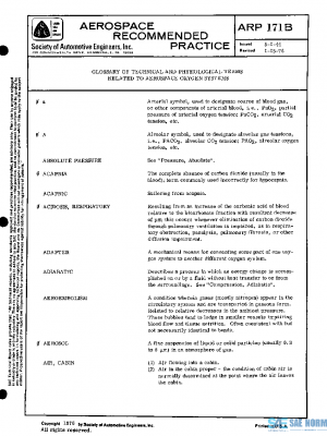 SAE ARP171B PDF SAE ARP171B PDF
