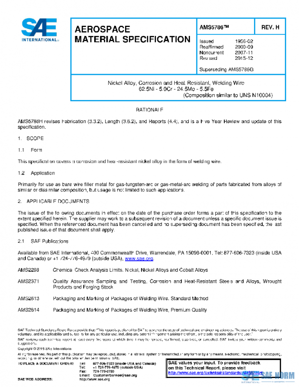 SAE AMS5786H PDF