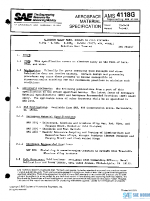 SAE AMS4118G PDF