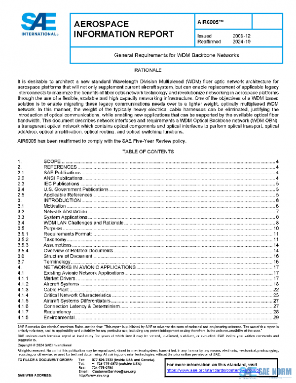 SAE AIR6005 PDF SAE AIR6005 PDF
