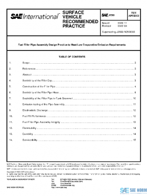 SAE J2599_200304 PDF