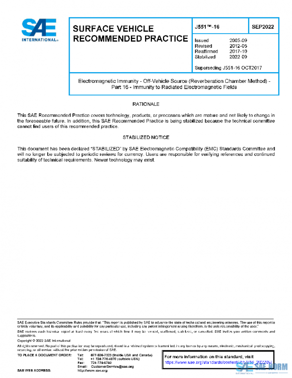 SAE J551/16_202209 PDF