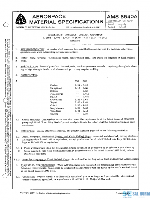 SAE AMS6540A PDF