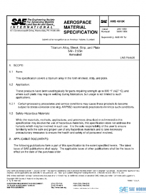 SAE AMS4910K PDF