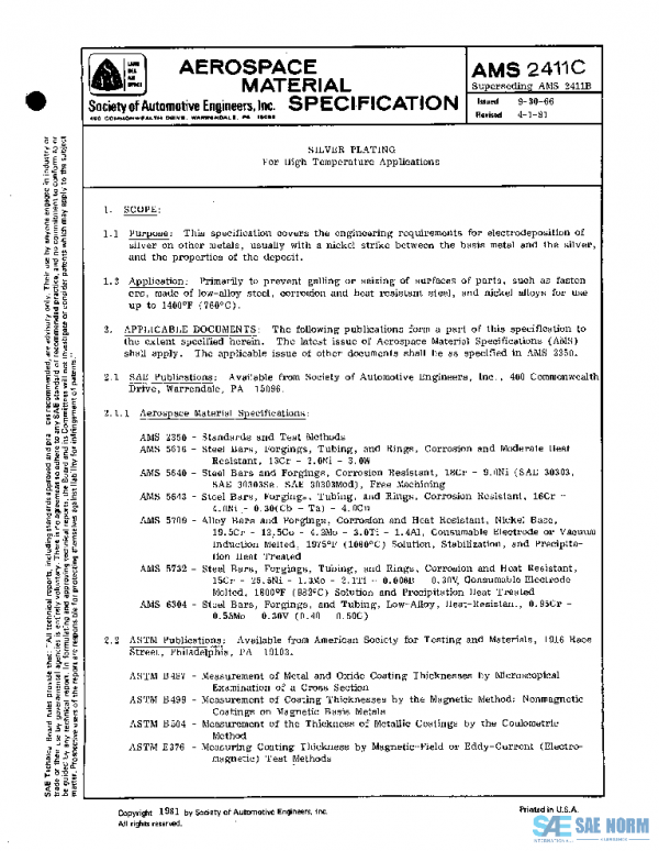 SAE AMS2411C PDF