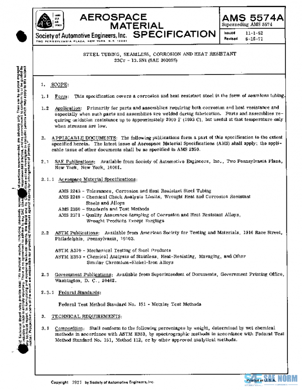 SAE AMS5574A PDF