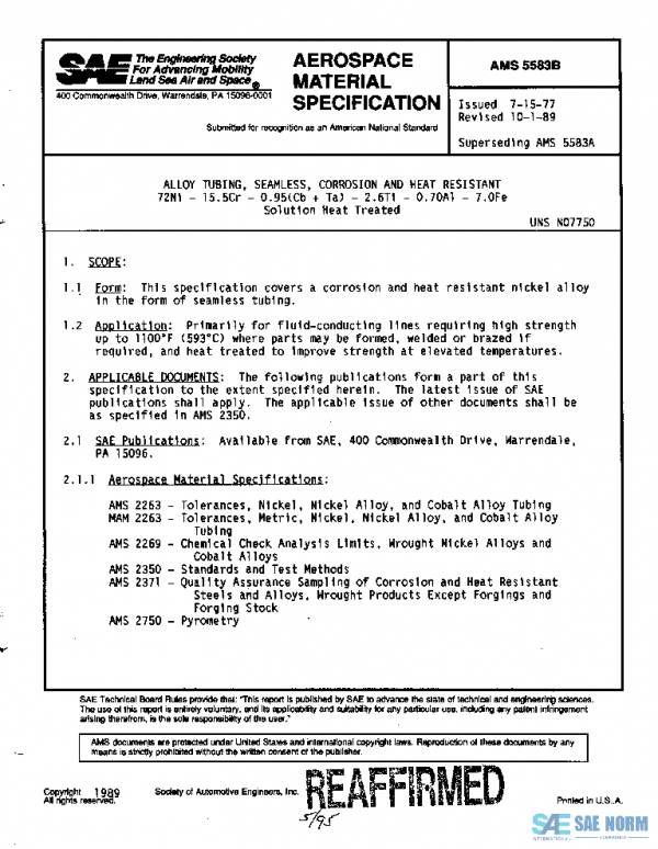 SAE AMS5583B PDF