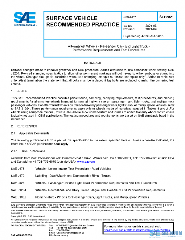 SAE J2530_202109 PDF
