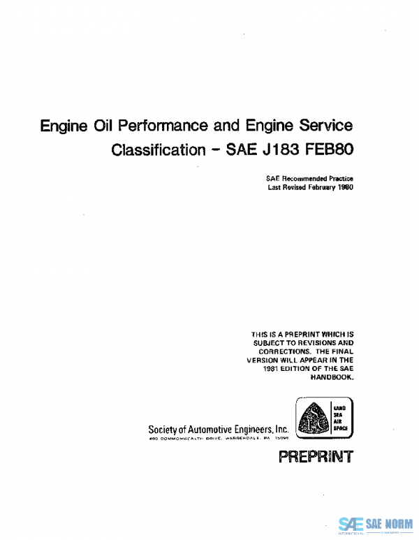 SAE J183_198002 PDF SAE J183_198002 PDF