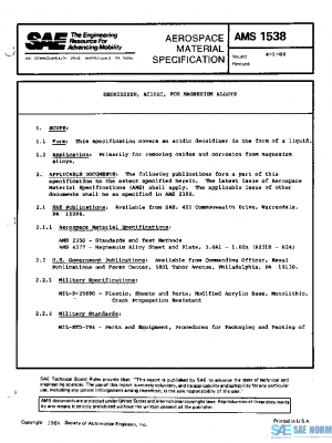 SAE AMS1538 PDF
