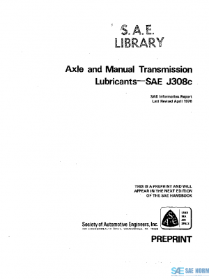 SAE J308C_197604 PDF