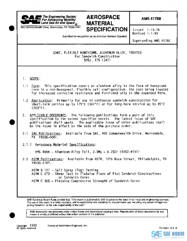 SAE AMS4178B PDF