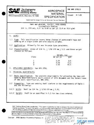 SAE AMS3793/3 PDF