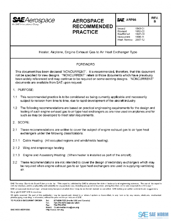 SAE ARP86B PDF