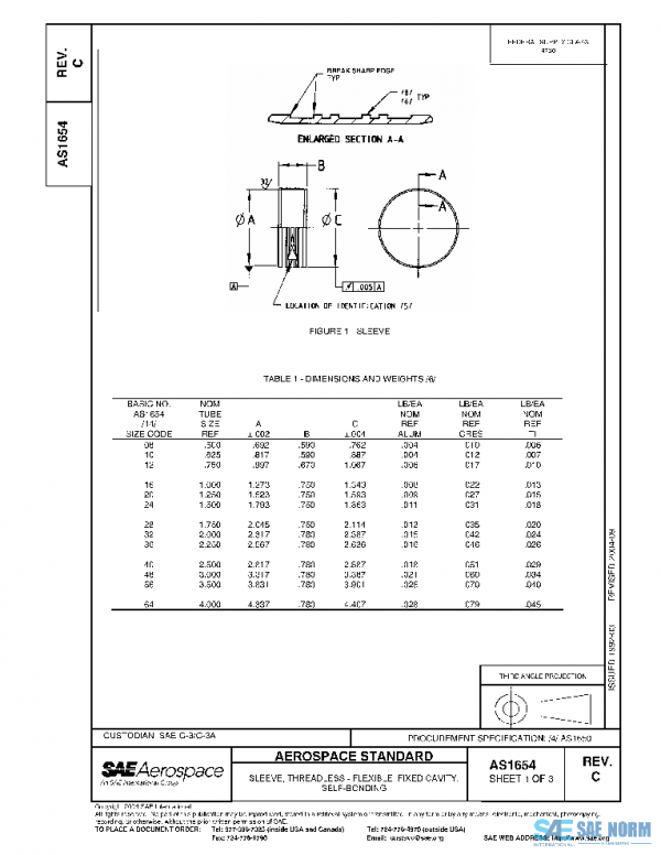 SAE AS1654C PDF