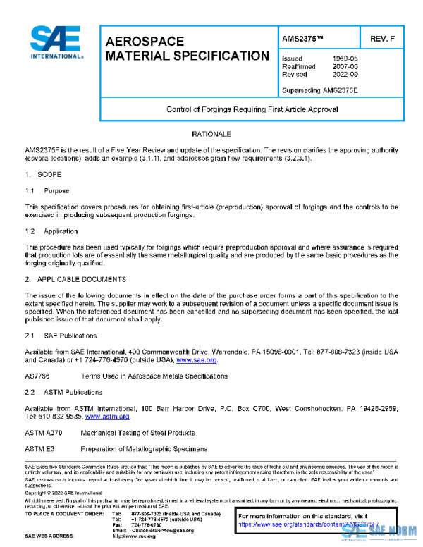 SAE AMS2375F PDF