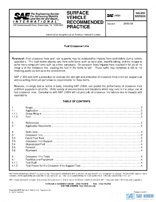 SAE J1624_200009 PDF SAE J1624_200009 PDF