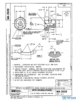 SAE MA2039 PDF