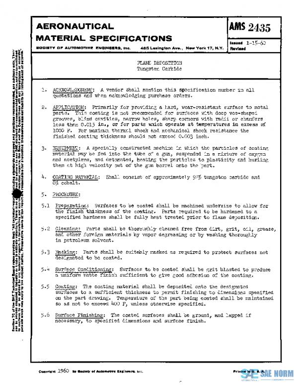 SAE AMS2435 PDF SAE AMS2435 PDF